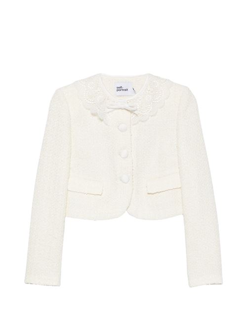 Blazer Bouclé SELF PORTRAIT | PF26002JCCREAM